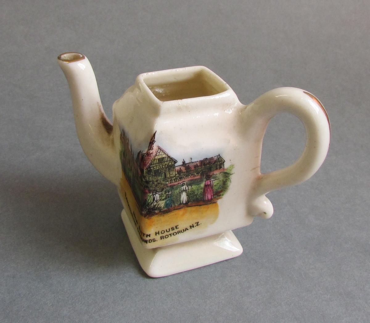 Miniature teapot Rotorua Museum